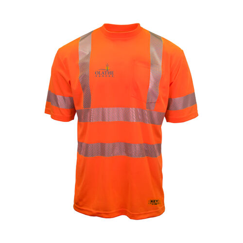 ANSI Class 3 Segmented Tape UltraSoft Short Sleeve Pocket Tee Thumbnail